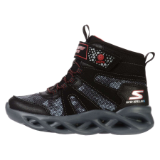 Skechers Twisted-brights-zerr csizma 400145LBKRD Gyerek Fekete 30 gyerek csizma, bakancs