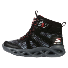 Skechers Twisted-brights-zerr csizma 400145LBKRD Gyerek Fekete 32 gyerek csizma, bakancs