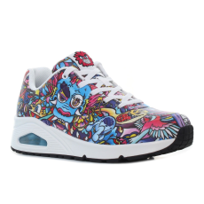 Skechers Uno - Color Doodle mintás női cipő Méret:38