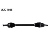 SKF hajtótengely VKJC 4038