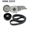 SKF hosszbordás szíj készlet VKMA 31019