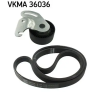 SKF hosszbordás szíj készlet VKMA 36036