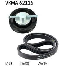 SKF hosszbordás szíj készlet VKMA 62116 autóalkatrész