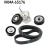 SKF hosszbordás szíj készlet VKMA 65176