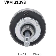 SKF Szíjtárcsa/vezetőgörgő, hosszbordás szíj VKM 31098 autóalkatrész
