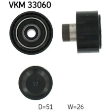 SKF Szíjtárcsa/vezetőgörgő, hosszbordás szíj VKM 33060 autóalkatrész