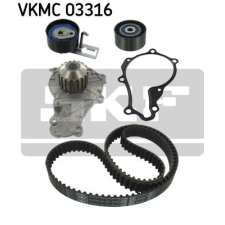 SKF Vízpumpa + fogasszíj készlet SKF VKMC 03316 kormányvezérlő és kiegészítői