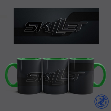  Skillet logó bögre (Zöld) ajándéktárgy