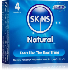 Skins Natural óvszerek Vanilla 4 db óvszer