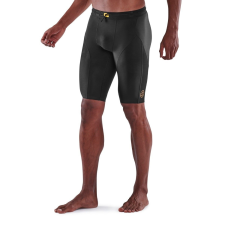 Skins Series-5 Black kompressziós rövidnadrág - SKINS férfi rövidnadrág