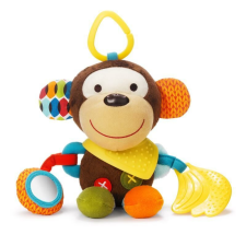 SKIP HOP Aktív játék C gyűrűn Bandana Buddies Majom 0m+ bébijáték kiságyra