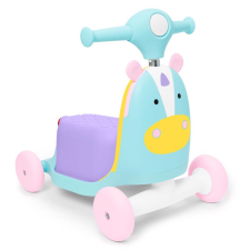 Skip hop Zoo 3in1 Ride-On 12hó+ 20kg-ig, Unikornis lábbal hajtható járgány