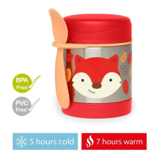 SKIP HOP Zoo Ételtermosz kanál/villával Róka 325 ml, 3év+ papírárú, csomagoló és tárolóeszköz