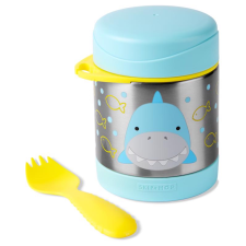 Skip hop Zoo rozsdamentes acél ételtároló termosz evőeszközzel 325ml Cápa papírárú, csomagoló és tárolóeszköz