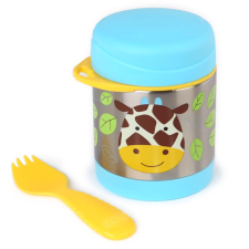 Skip hop Zoo rozsdamentes acél ételtároló termosz evőeszközzel 325ml Zsiráf papírárú, csomagoló és tárolóeszköz