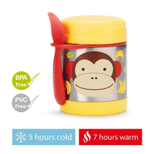  SKIP HOP Zoo Termosz ételtartó kanál/villával Majom 325 ml, 3év+ papírárú, csomagoló és tárolóeszköz