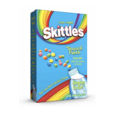 Skittles Tropical Punch trópusi puncs ízű italpor 6 db-os csomag üdítő, ásványviz, gyümölcslé