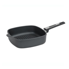 SKK Titánium négyzet alakú grillserpenyő 26x26/8 cm, indukciós edény