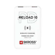 Skross 1.400132 Powerbank 10000mAh (1-3A / 5V) - Fehér (1.400132) power bank