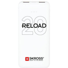 Skross Reload20 20Ah Power Bank USB/microUSB kábellel, két kimenettel  (RELOAD20 / 1.400140) (RELOAD20) power bank