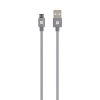 Skross Steel Line USB-A - MicroUSB adatkábel 120cm (SKCA0010A-M120CN)
