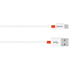 Skross USB Lightning Töltő/adatkábel Fehér 2m 2.700205-E2M kábel és adapter