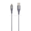 Skross USBC-TO-LIGHT-120-STEEL-1 1,2m Type-C/Lightning adat- és töltőkábel (USBC-TO-LIGHT-120-STEEL-1)