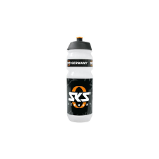 SKS Bottle műanyag kulacs, 750 ml, csavaros, átlátszó kulacs, kulacstartó