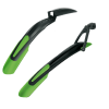 SKS-Germany Blade 29 sárvédő szett [fekete-zöld] kerékpáros