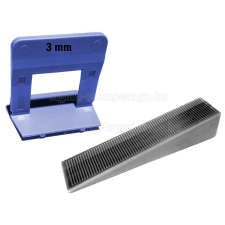 SKT 20 ÉKES lapszintező, 100db ÉK + 200db TALP, 3mm fuga, 5-15mm laphoz (skt2013cs11) barkácsolás, csiszolás, rögzítés