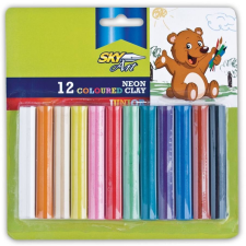 SKY neon színű gyurma PC12F gyurma