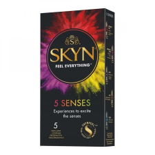 Skyn 5 Senses latex mentes óvszer válogatás (5 db) óvszer