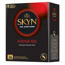 Skyn Intense Feel 36 db latex mentes óvszer, stimuláló felülettel óvszer