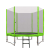 SkyRamiz Malipen Gyermek trambulin, átmérő 244 cm, zöld