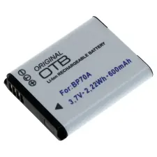  SLB-70A Akkumulátor 600 mAh digitális fényképező akkumulátor