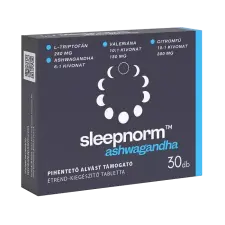  Sleepnorm ashwagandha 30 db vitamin és táplálékkiegészítő