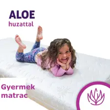  Sleepy-Kids gyermek 13 cm magas hypoallergén matrac Bamboo huzattal  140x200cm ágy és ágykellék