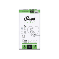 Sleepy Natural Ultra Sensitive Bambusz pelenka Maxi 4 (7-14)(10db) pelenka