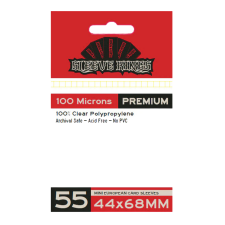 Sleeve Kings Euro kártyavédő (55 db-os csomag) 44 x 68 mm kártyajáték
