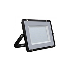 Slim PRO LED reflektor fekete (200W/100°) Természetes fehér kültéri világítás
