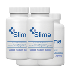 Slima étrend-kiegészítő kapszula 4x60db vitamin és táplálékkiegészítő