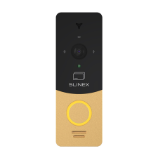 SLINEX ML-20CRHD kültéri egység, 2MP kamera, EM-Marin proximity kártyaolvasó, arany/fekete kaputelefon