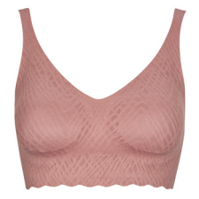 SLOGGI Merevítő nélküliek ZERO Feel Bliss Bralette Barna EU XL melltartó
