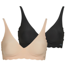 SLOGGI Merevítő nélküliek ZERO Microfibre 2.0 Soft Bra PACK DE 2 Fekete EU S