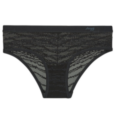SLOGGI Shortyk / Boxerek FREE Evolve Hipster Lace Fekete T1