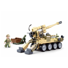 Sluban Army Model Bricks M38-B0751 8x8 mozgatható ágyú habarccsal építkezés