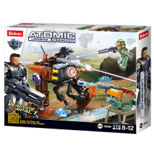 Sluban Atomic Storm - Robotjárőr építőjáték készlet barkácsolás, építés