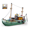 Sluban építőkészlet Model Bricks M38-B1119 Ellie horgászcsónak 610 db (LEGO kompatibilis)