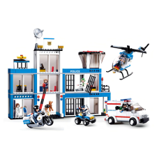 Sluban építőkészlet Police M38-B0660 Szökés a börtönből 605 db (LEGO kompatibilis) barkácsolás, építés