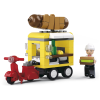 Sluban építőkészlet Town Business street M38-B0565 Hot dog autó 112 db (LEGO kompatibilis)